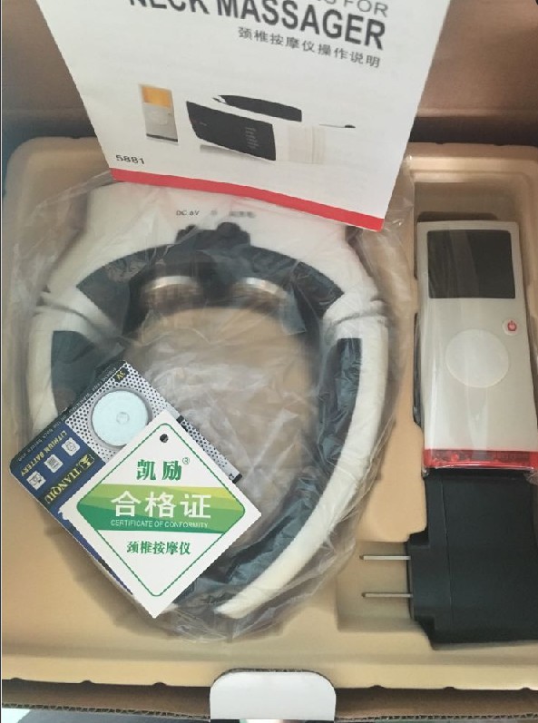  device foreign trade explosion type portable wireless cervical vertebra massage instrument therapeutic instrument