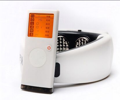  device foreign trade explosion type portable wireless cervical vertebra massage instrument therapeutic instrument