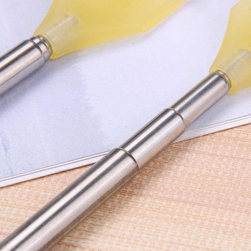 Scratching Device Four-Section Telescopic Massage Stainless Steel Back Scratcher Scratching Rake Back Scratcher