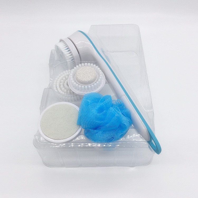 TV Product Spin Spa Waterproof Electric Massage Bath Device Multi-Function Long Handle Bath Brush Back Rub Bath Device