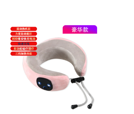Massage Shawl Neck Massager Manual Smart Neck Massager Neck Pulse Heating Neck and Shoulder Massage Device