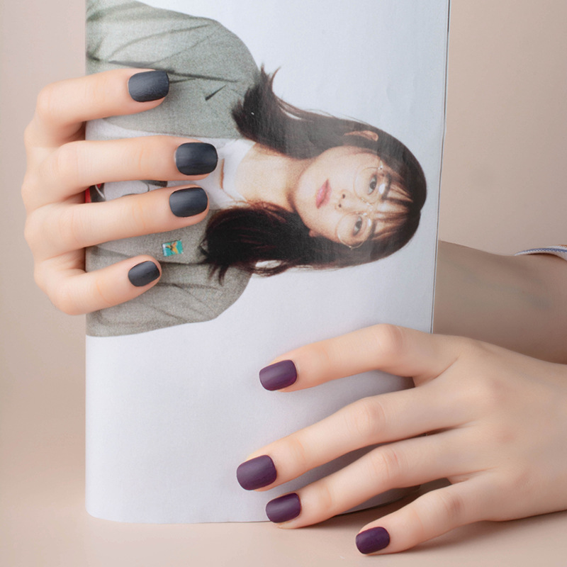 Internet Celebrity Hot Push Matte Nail Polish Matte Non-Peelable Baking-Free Nail Polish for Nail Beauty