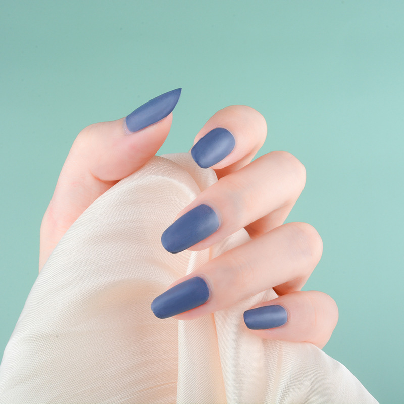 Frosted Nail Polish Hot Sale Various Solid Color Nail Polish Set Frosted Durable Peelable Baking-Free Oily Nail Polish