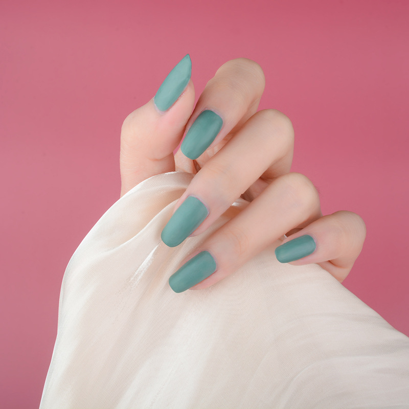 Frosted Nail Polish Hot Sale Various Solid Color Nail Polish Set Frosted Durable Peelable Baking-Free Oily Nail Polish