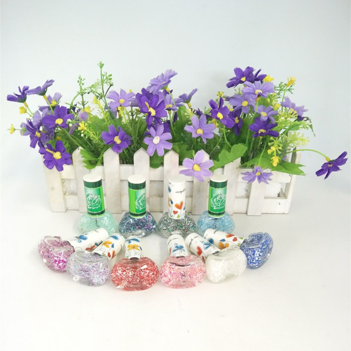 1744 color box Snowflake nail polish