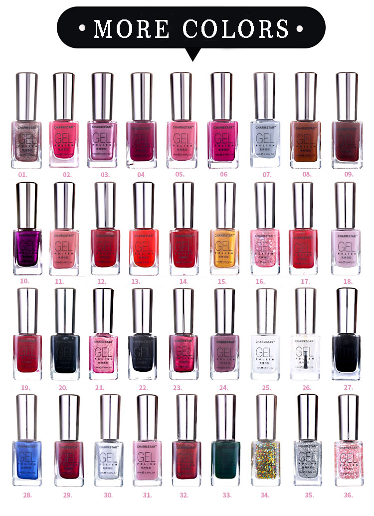 Web celebrity nail polish is colorproof, waterproof and breathable