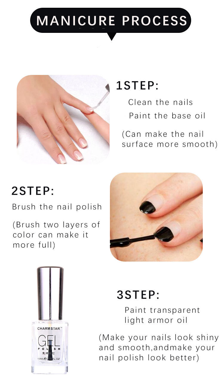 Web celebrity nail polish is colorproof, waterproof and breathable
