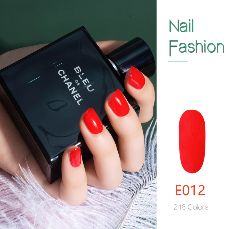 Cross-Border Bright Oil Nail Polish 36 Color Nail Polish Non-Peeling Quick-Drying White Baking-Free Nail Polish