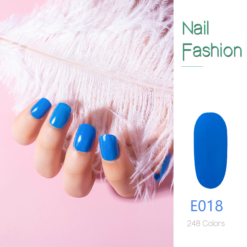 Cross-Border Bright Oil Nail Polish 36 Color Nail Polish Non-Peeling Quick-Drying White Baking-Free Nail Polish