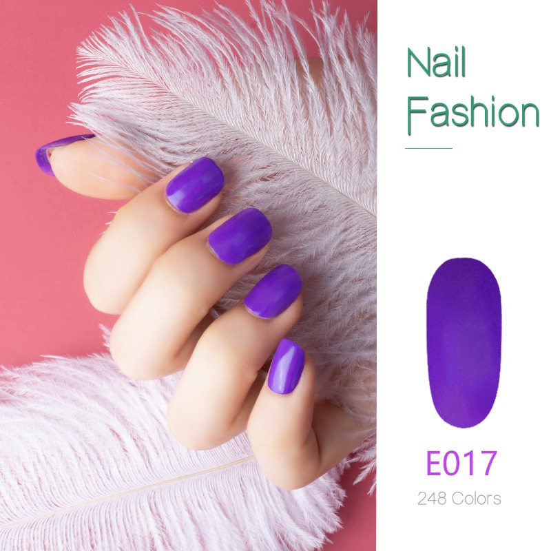 Cross-Border Bright Oil Nail Polish 36 Color Nail Polish Non-Peeling Quick-Drying White Baking-Free Nail Polish