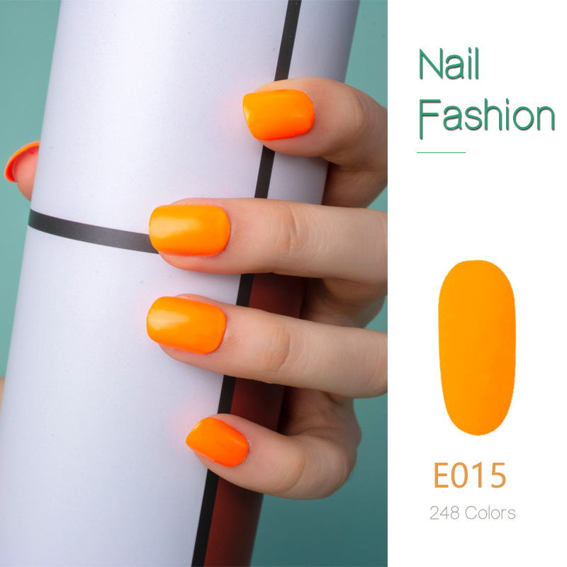 Cross-Border Bright Oil Nail Polish 36 Color Nail Polish Non-Peeling Quick-Drying White Baking-Free Nail Polish
