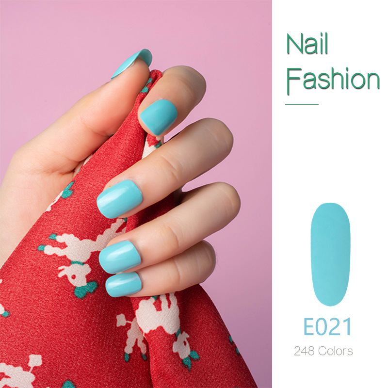 Cross-Border Bright Oil Nail Polish 36 Color Nail Polish Non-Peeling Quick-Drying White Baking-Free Nail Polish