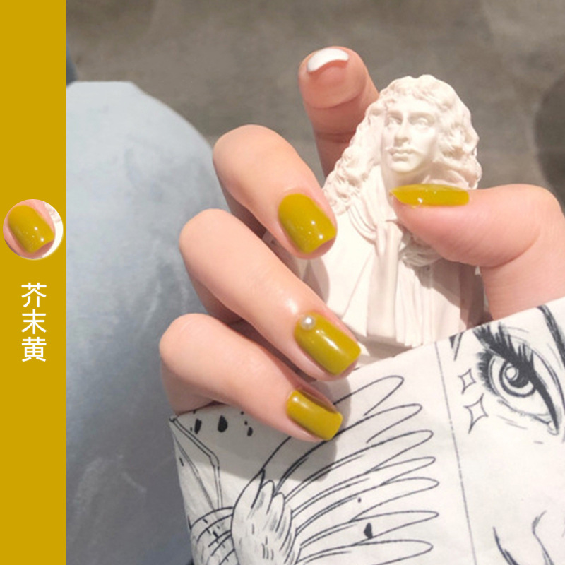 Nail Polish Glue 2020 New Beige Milky White Nail Polish Latex White for Nail Beauty Shop Summer Popular Color
