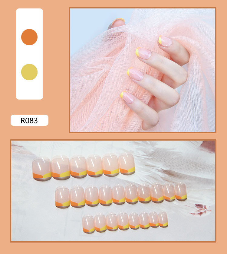 Nail Patch Finished Product Nail Stickers Wear Nail Polish Nail Shaped Piece Nail Sticker Nail Patch Nail Polish Sticker