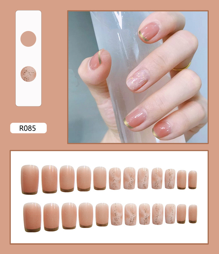 Nail Patch Finished Product Nail Stickers Wear Nail Polish Nail Shaped Piece Nail Sticker Nail Patch Nail Polish Sticker