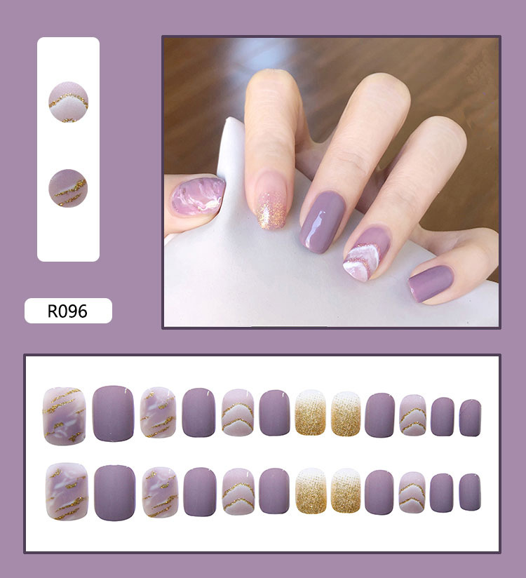 Nail Patch Finished Product Nail Stickers Wear Nail Polish Nail Shaped Piece Nail Sticker Nail Patch Nail Polish Sticker