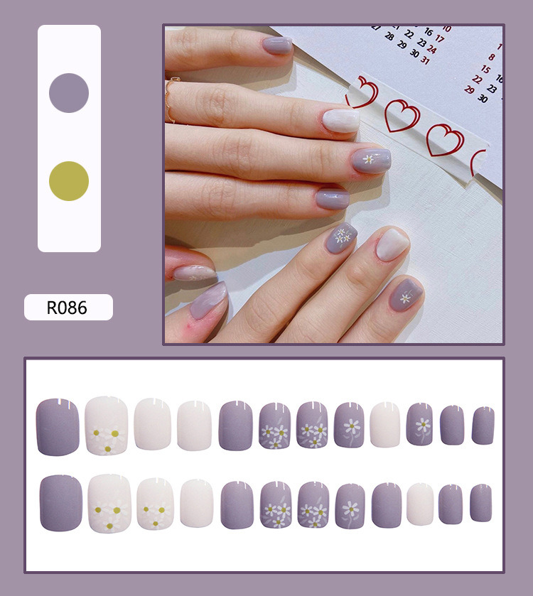 Nail Patch Finished Product Nail Stickers Wear Nail Polish Nail Shaped Piece Nail Sticker Nail Patch Nail Polish Sticker