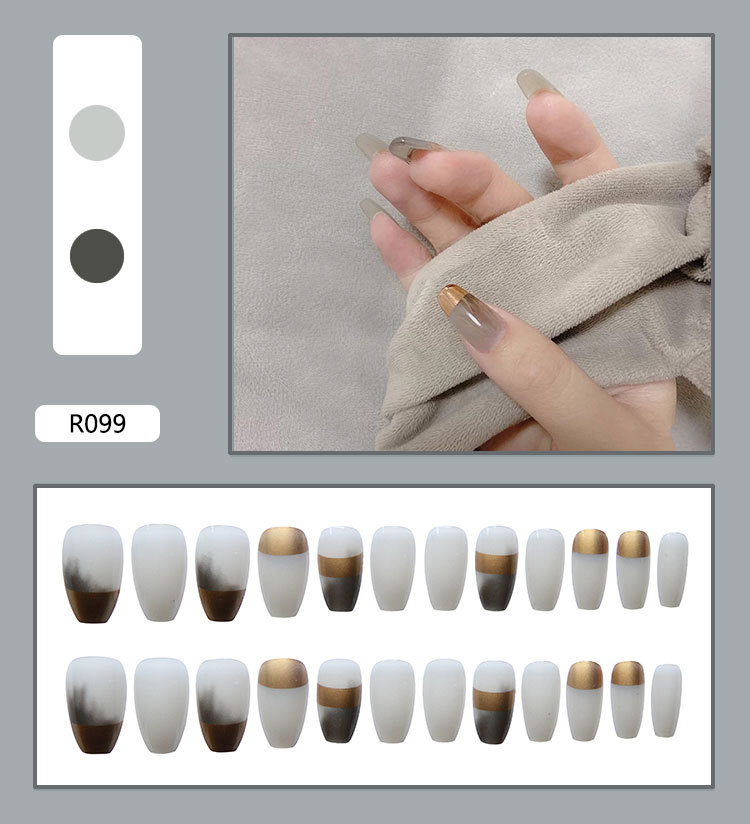 Nail Patch Finished Product Nail Stickers Wear Nail Polish Nail Shaped Piece Nail Sticker Nail Patch Nail Polish Sticker