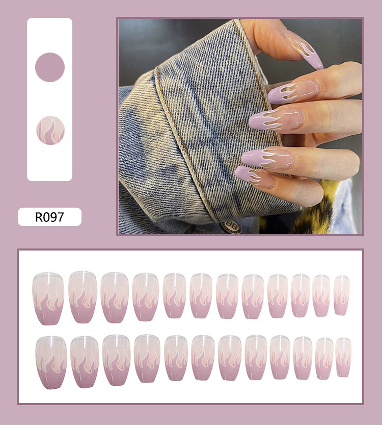 Nail Patch Finished Product Nail Stickers Wear Nail Polish Nail Shaped Piece Nail Sticker Nail Patch Nail Polish Sticker