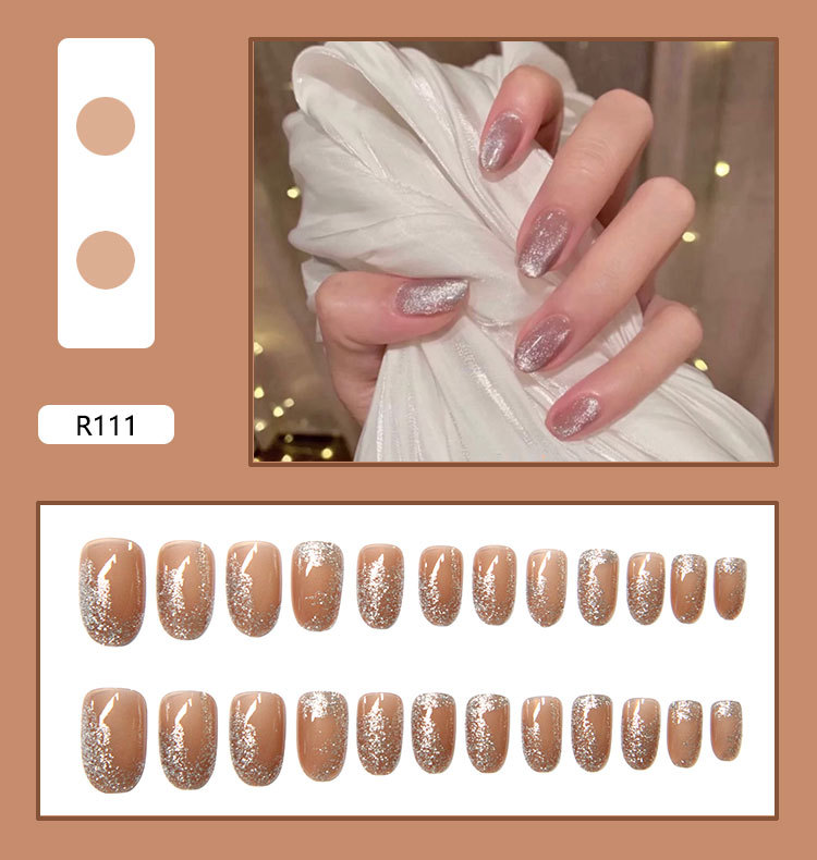 Nail Patch Finished Product Nail Stickers Wear Nail Polish Nail Shaped Piece Nail Sticker Nail Patch Nail Polish Sticker
