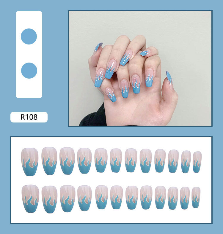 Nail Patch Finished Product Nail Stickers Wear Nail Polish Nail Shaped Piece Nail Sticker Nail Patch Nail Polish Sticker