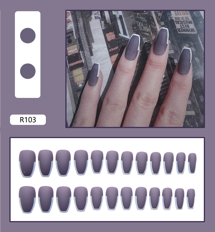Nail Patch Finished Product Nail Stickers Wear Nail Polish Nail Shaped Piece Nail Sticker Nail Patch Nail Polish Sticker