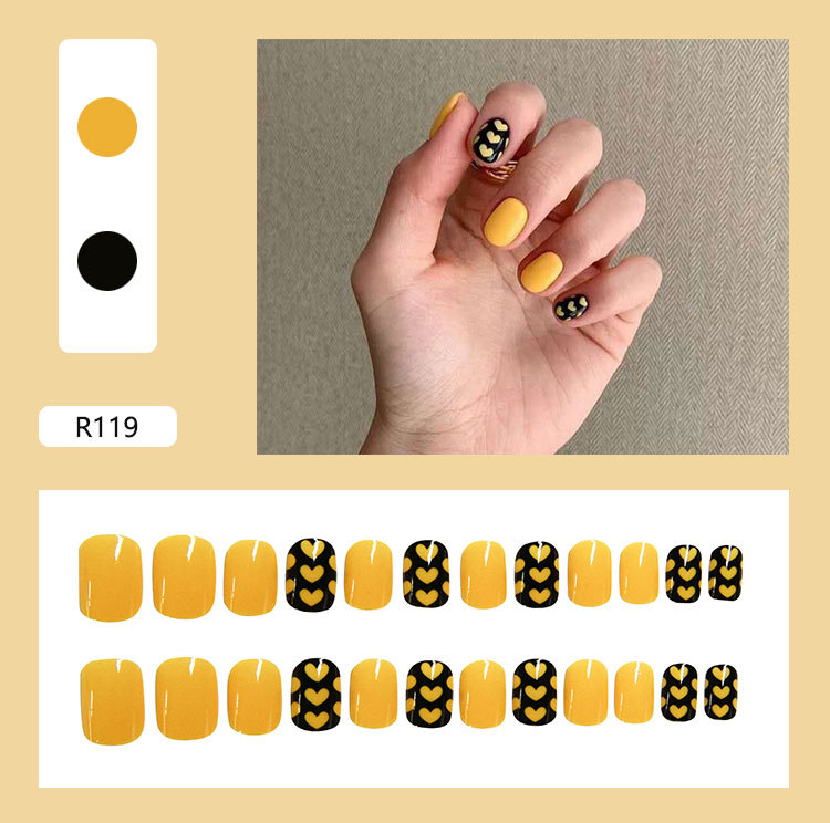 Nail Patch Finished Product Nail Stickers Wear Nail Polish Nail Shaped Piece Nail Sticker Nail Patch Nail Polish Sticker