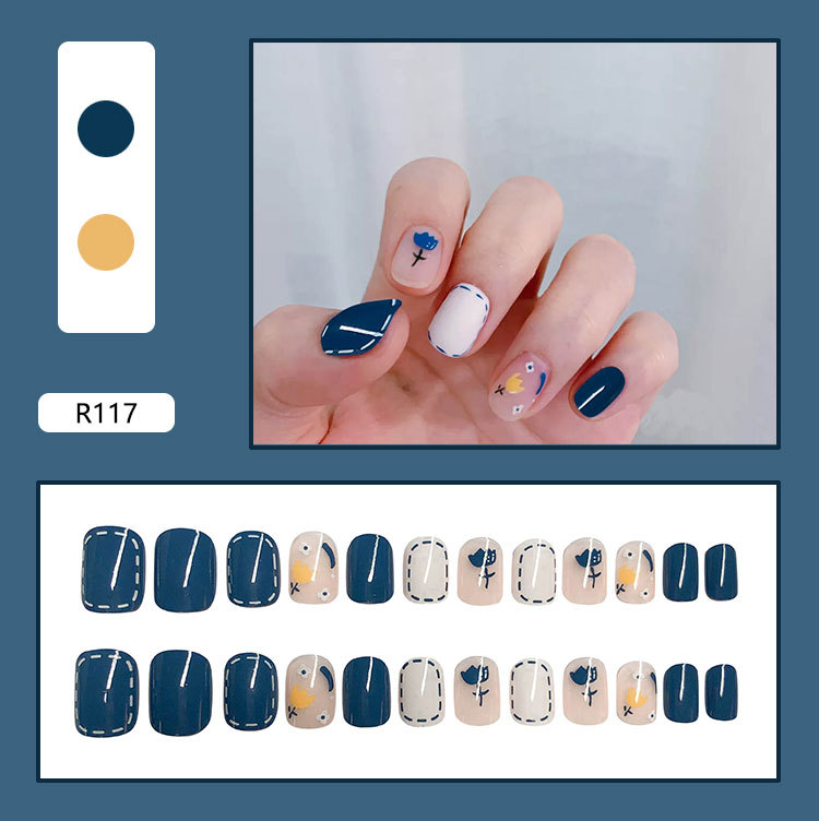 Nail Patch Finished Product Nail Stickers Wear Nail Polish Nail Shaped Piece Nail Sticker Nail Patch Nail Polish Sticker