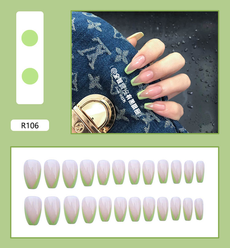 Nail Patch Finished Product Nail Stickers Wear Nail Polish Nail Shaped Piece Nail Sticker Nail Patch Nail Polish Sticker