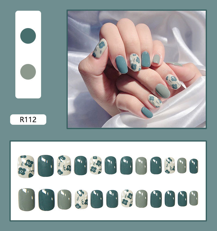 Nail Patch Finished Product Nail Stickers Wear Nail Polish Nail Shaped Piece Nail Sticker Nail Patch Nail Polish Sticker