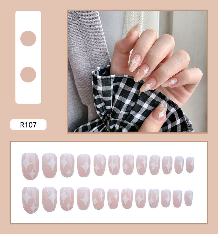 Nail Patch Finished Product Nail Stickers Wear Nail Polish Nail Shaped Piece Nail Sticker Nail Patch Nail Polish Sticker