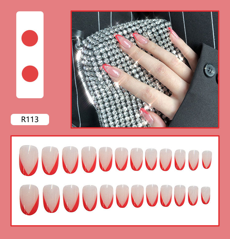 Nail Patch Finished Product Nail Stickers Wear Nail Polish Nail Shaped Piece Nail Sticker Nail Patch Nail Polish Sticker