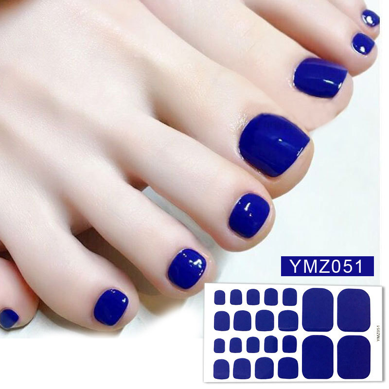 New Korean Nail Footsticker Paper Cartoon Fashion Nail Footsticker Toenail Sticker Environmental Protection Nail Sticker