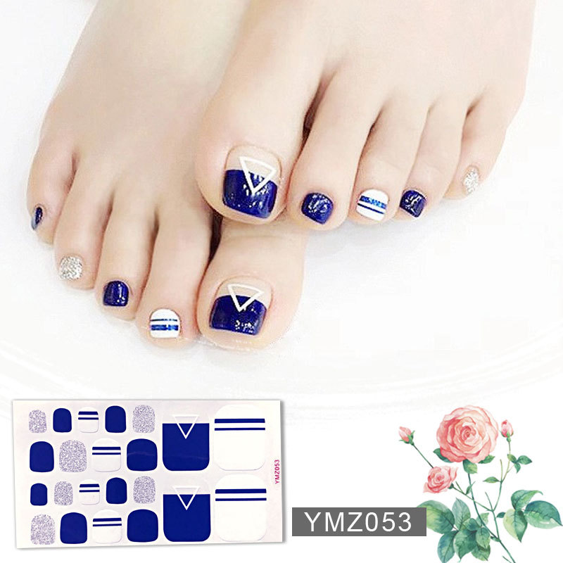 New Korean Nail Footsticker Paper Cartoon Fashion Nail Footsticker Toenail Sticker Environmental Protection Nail Sticker