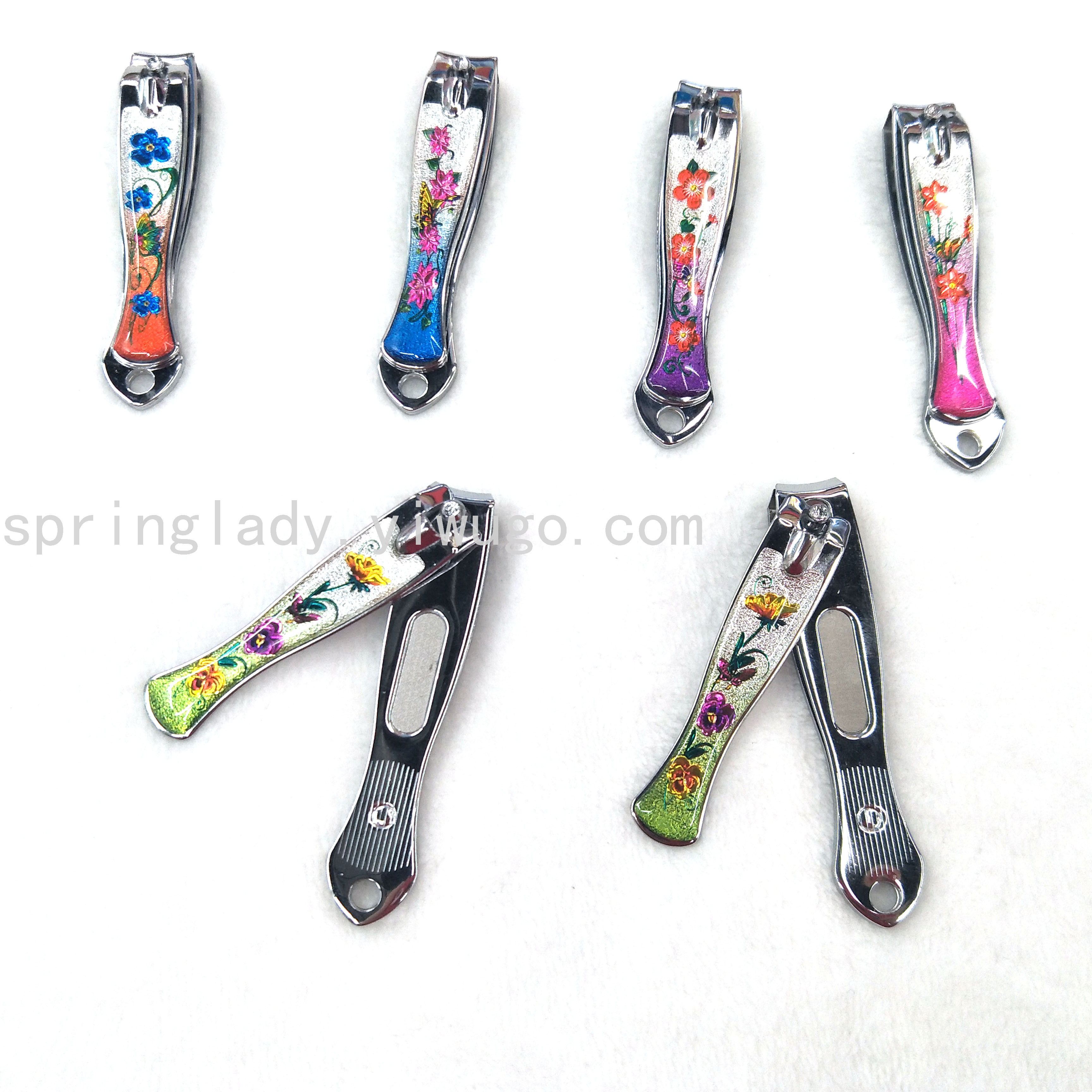 209j-5 Nail Clippers Stainless Steel Nail Clippers Nail Art Manicure Plier Folding Nail Scissors