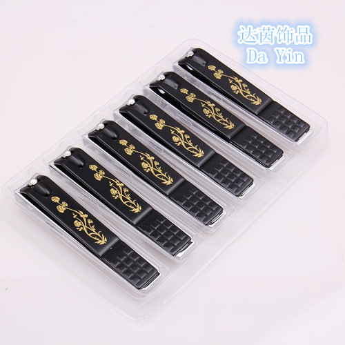 "Factory direct" 211A-7 black face stainless steel nail scissors "Factory direct" 211A-7 black face stainless steel nail scissors