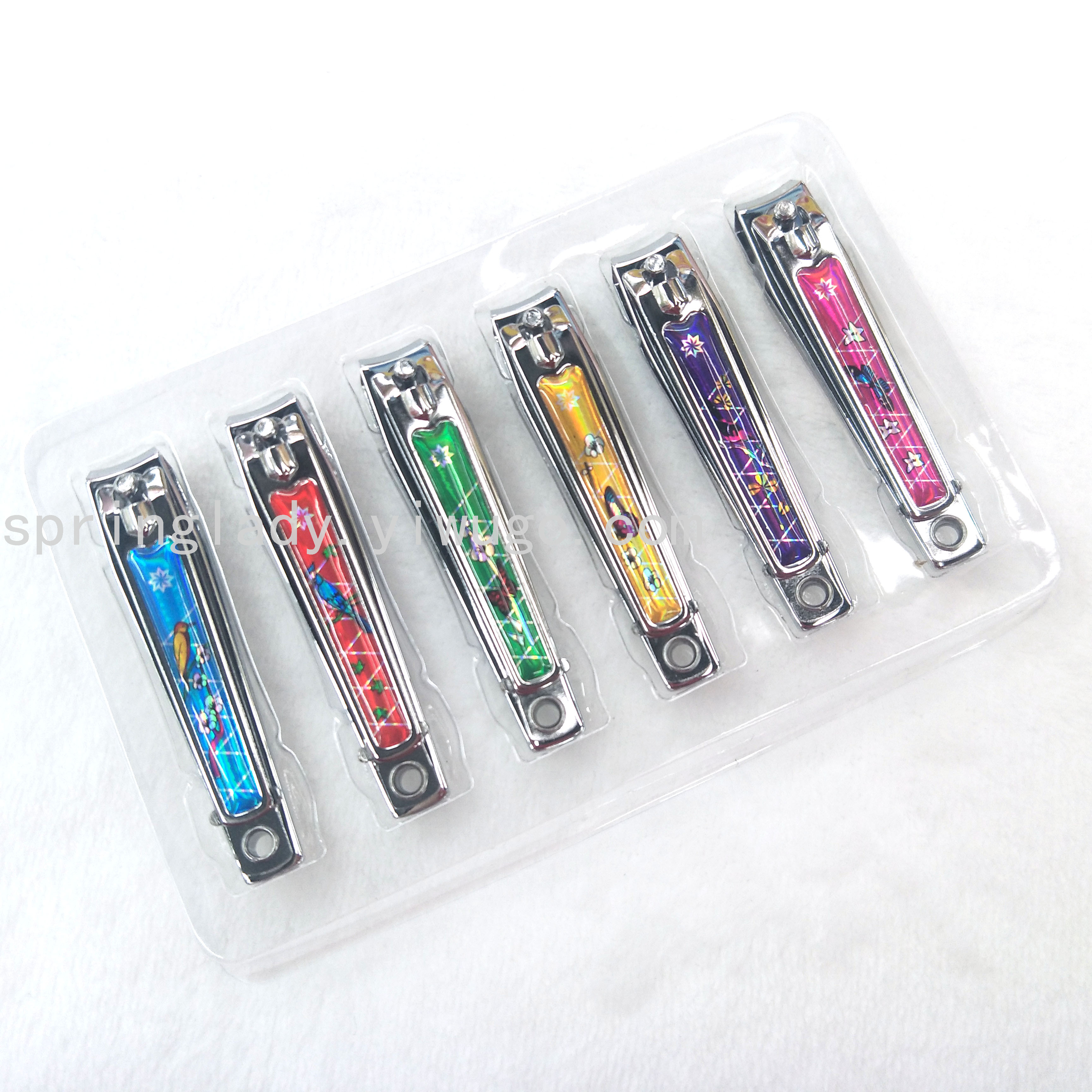 Y-0817J-3 Nail Clippers Stainless Steel Nail Clippers Nail Art Manicure Plier Folding Nail Scissors