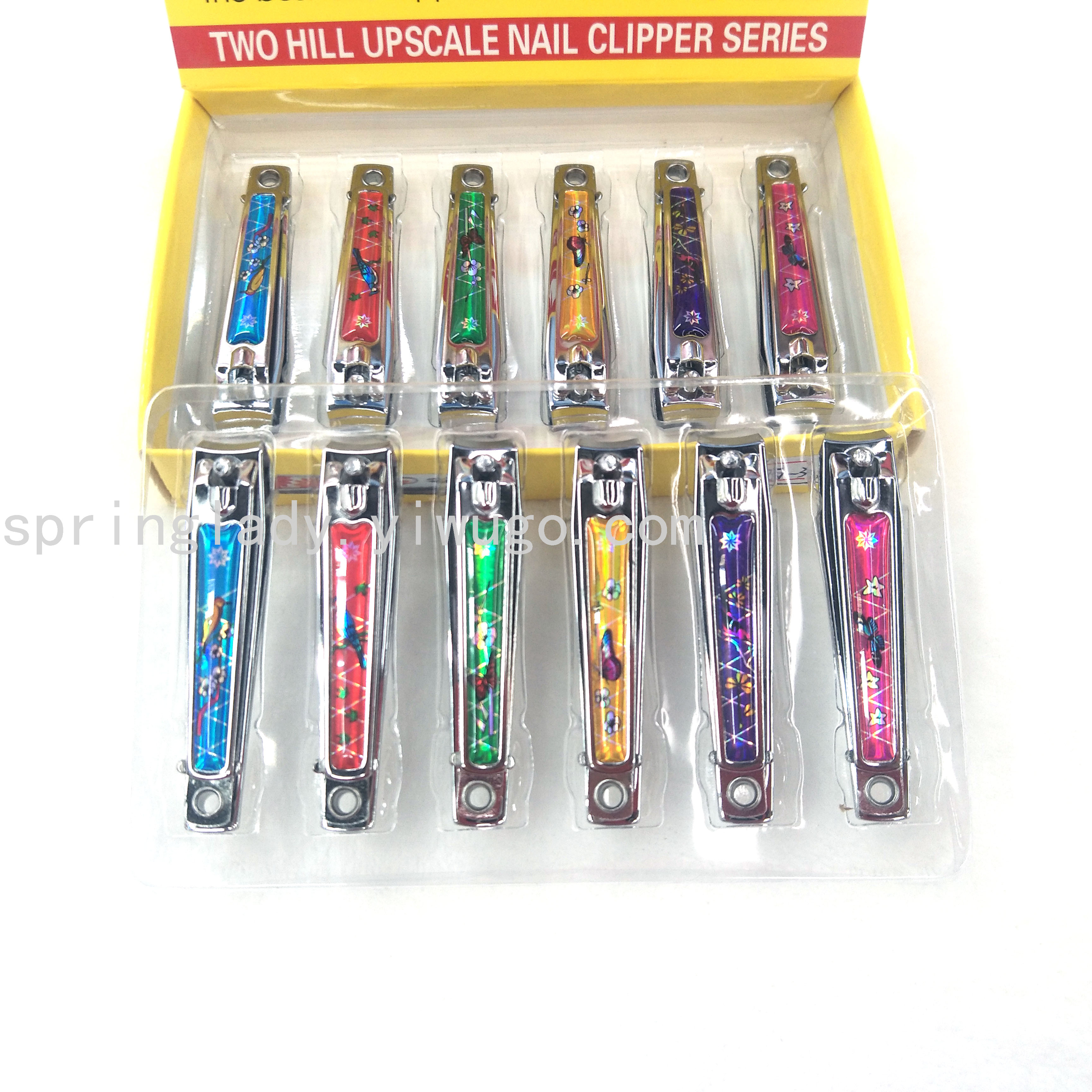 Y-0817J-3 Nail Clippers Stainless Steel Nail Clippers Nail Art Manicure Plier Folding Nail Scissors