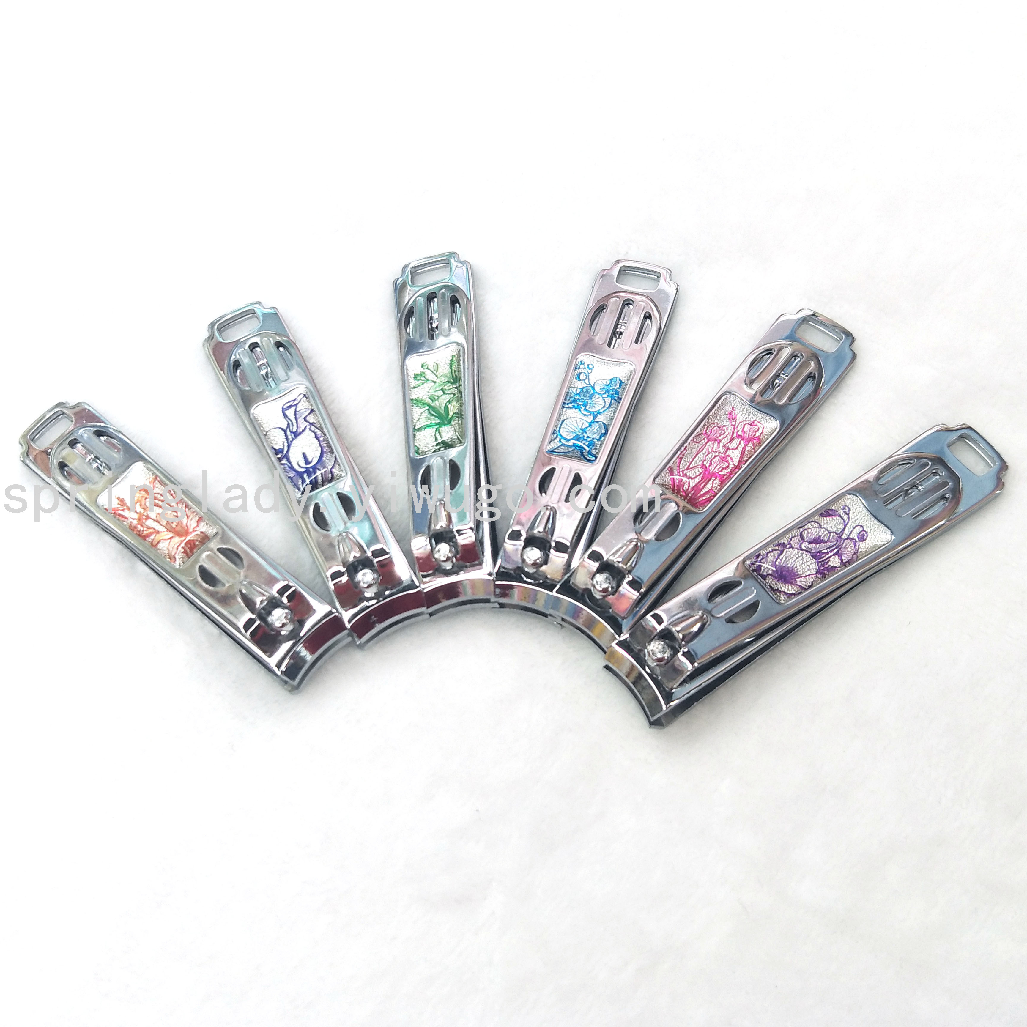 5151c-2 Nail Clippers Stainless Steel Nail Clippers Nail Art Manicure Plier Folding Nail Scissors