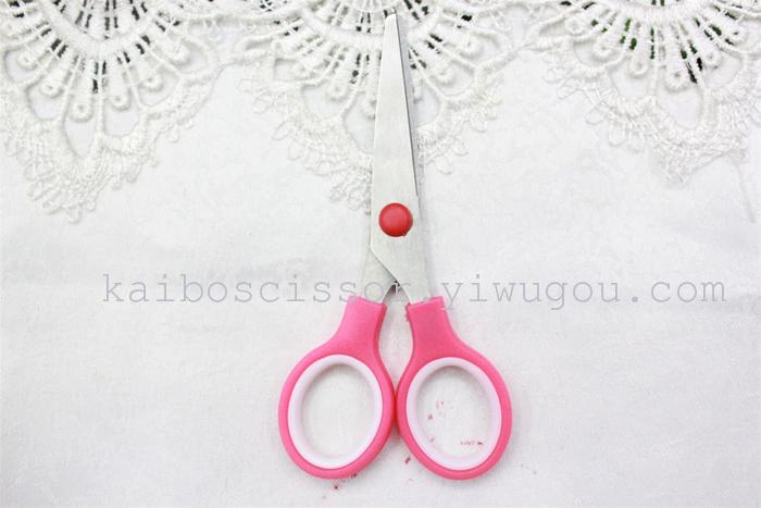 KAIBO stainless steel scissors factory direct cable KB304 nail scissors student card