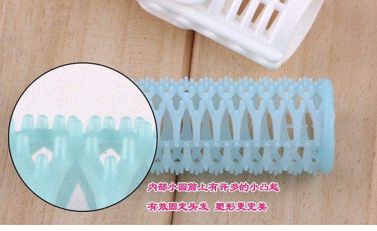 Hair curler plastic curlers bangs hair tube hair curls tool roll pear Hair curler plastic curlers bangs hair tube hair curls tool roll pear