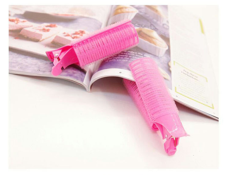 New Korean Air Fringe Curler Plastic Hair Curler Lazy Self-Adhesive Hair Roller Duckbill Hair Curler Plastic Hair Roller