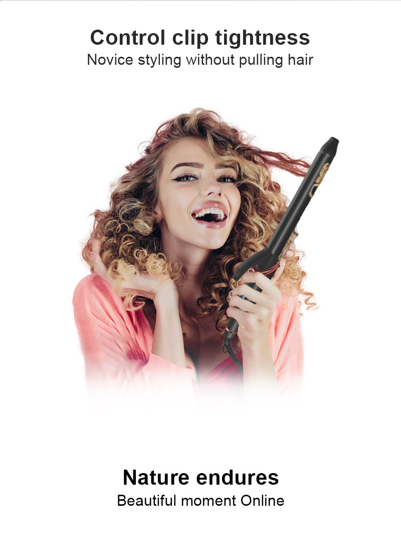 DSP Hair Curler Home Dormitory Student Professional Curler Hair Care Does Not Hurt Hair Big Wave Perm European Standard