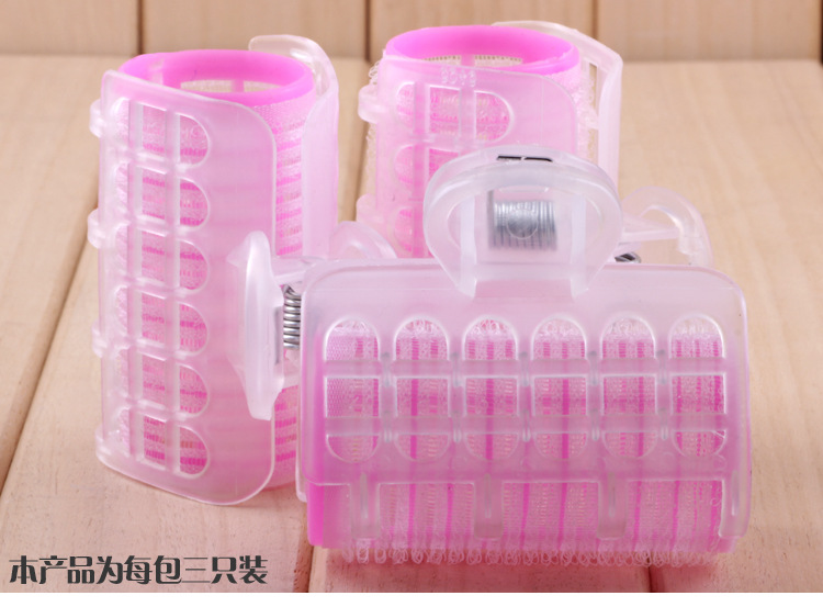 The new hair curler bangs hair curlers air pear self-adhesive curls tool
