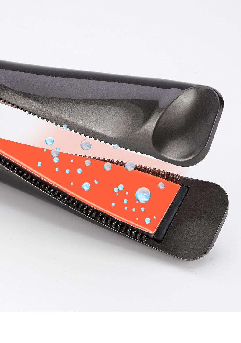 Lescolton's new two-in-one spiral straight hair curler with comb teeth LCD screen. Lescolton's new two-in-one spiral straight hair curler with comb teeth LCD screen.
