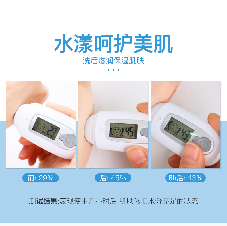 Images Milk Facial Cleanser Clear Water Ripple Moisturizing Deep Cleansing Facial Cleanser Facial Care Wholesale