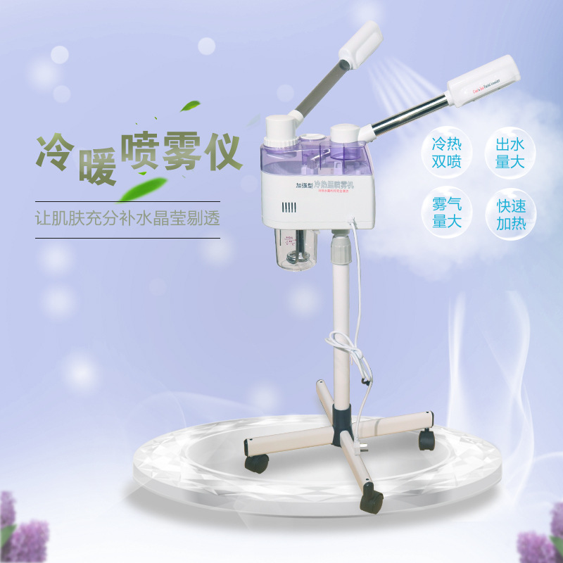 Cold Sprayer Double Tube Beauty Salon Household Cleansing Face Steaming Moisturizing Facial Care Beauty Water Sprayer