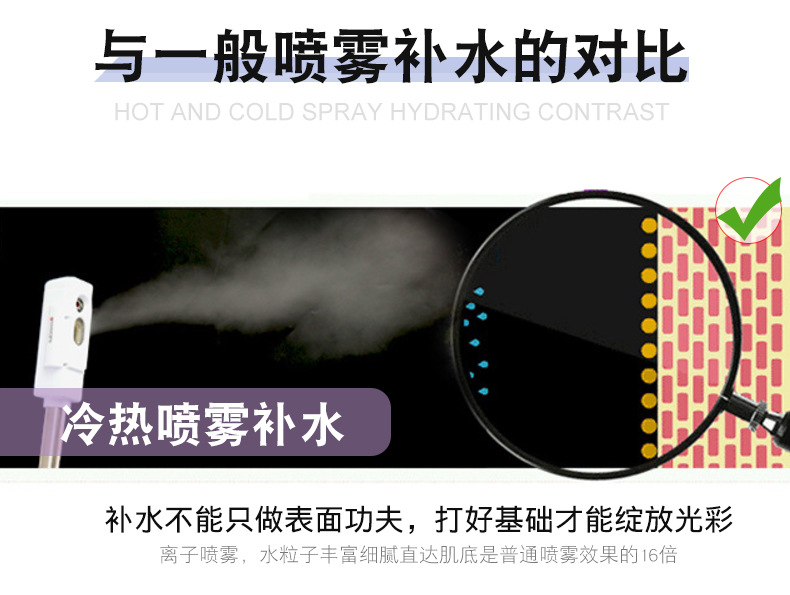 Cold Sprayer Double Tube Beauty Salon Household Cleansing Face Steaming Moisturizing Facial Care Beauty Water Sprayer Cold Sprayer Double Tube Beauty Salon Household Cleansing Face Steaming Moisturizing Facial Care Beauty Water Sprayer