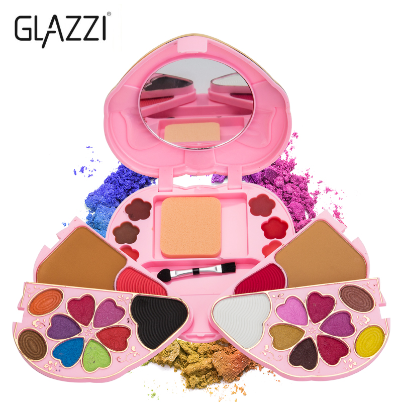 GLAZZI eyeshadow combination makeup kit pearled matte eyeshadow box beauty set wholesale