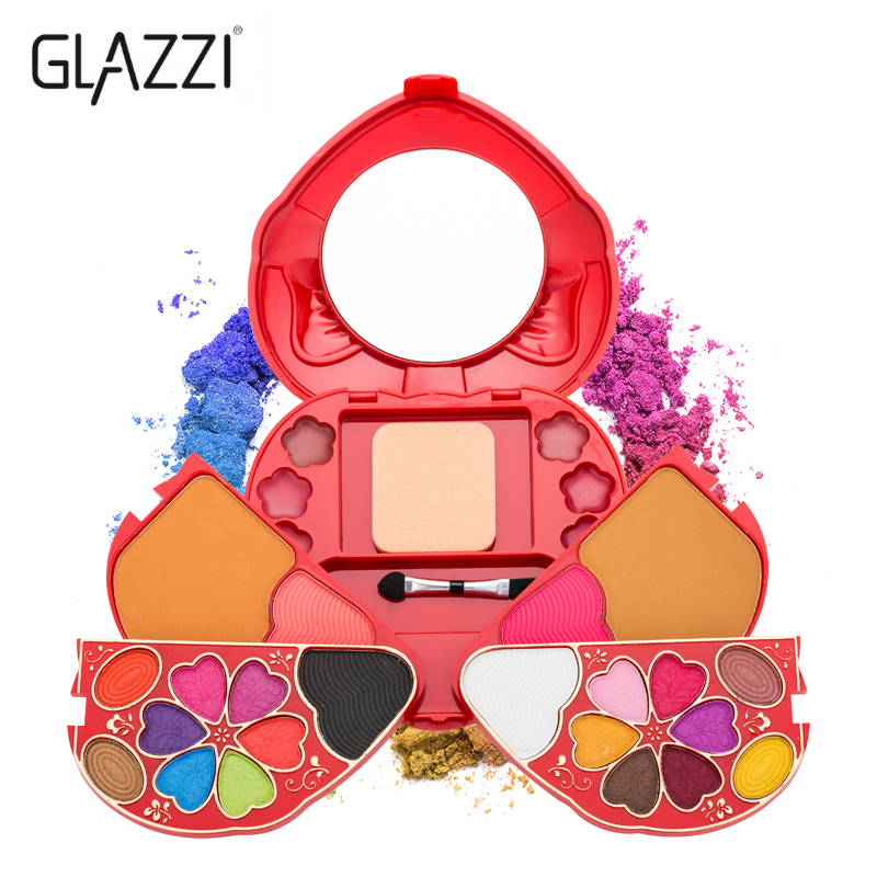 GLAZZI eyeshadow combination makeup kit pearled matte eyeshadow box beauty set wholesale